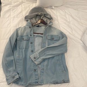 Medium washed denim jacket